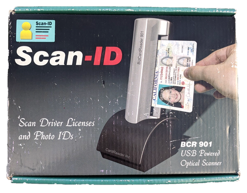 SCAN-ID Medical Insurance Card and ID Card Scanner (w/Scan-ID LITE, for ...