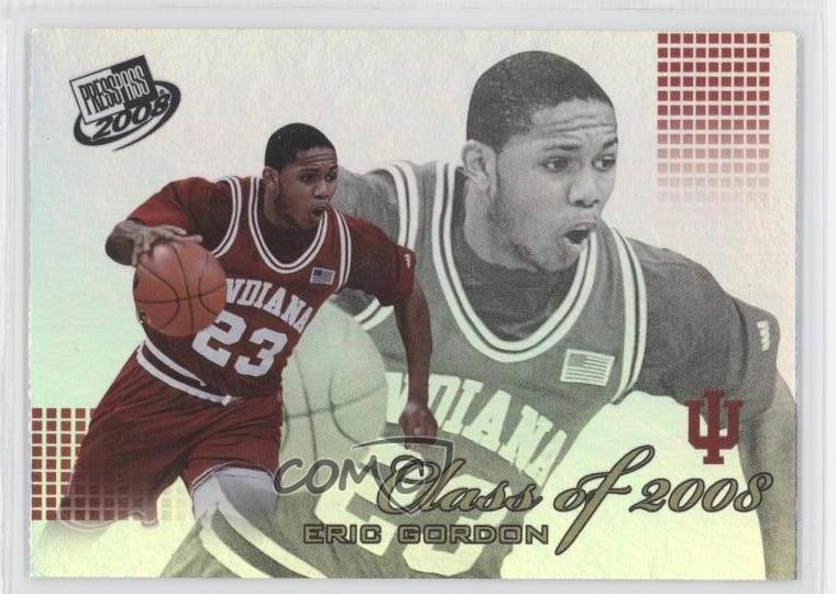 2008-09 Press Pass Class of 2008 Eric Gordon #CL-6 Rookie RC 0a7