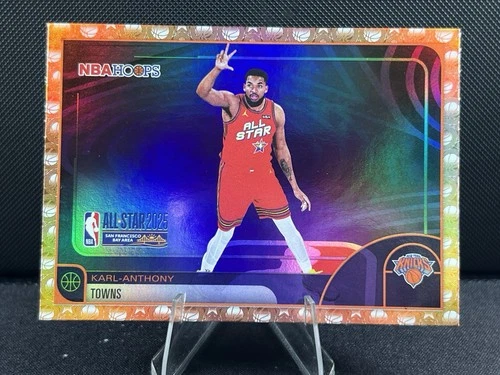 2025-26 Topps NBA Hoops Karl-Anthony Towns #292 Orange NY KNICKS All Star