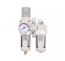 Pneumatic Two-piece Air Regulator SMC Type Oil-water Separator Filter AC3010-03