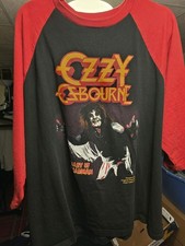 Vintage Ozzy Osbourne Shirt Diary Of A Madman Limited Edition Reprint  size 2xl