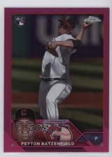 2023 Topps Chrome Update Magenta Refractor /399 Peyton Battenfield #USC102 ut4