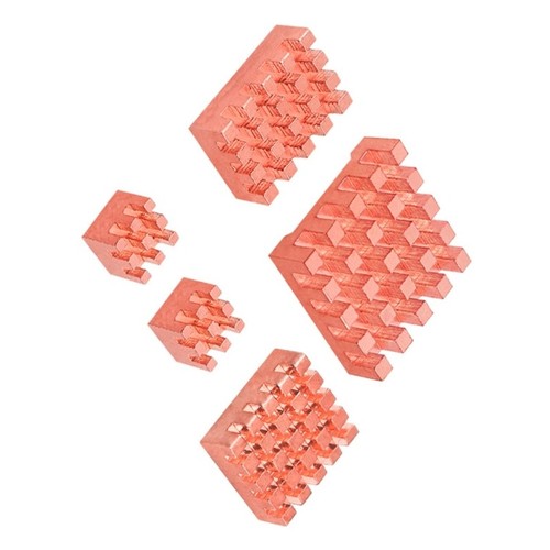 Copper Heatsinks Self-Adhesive Heat Sink Radiators with Thermal Tape Plate - Afbeelding 7 van 8