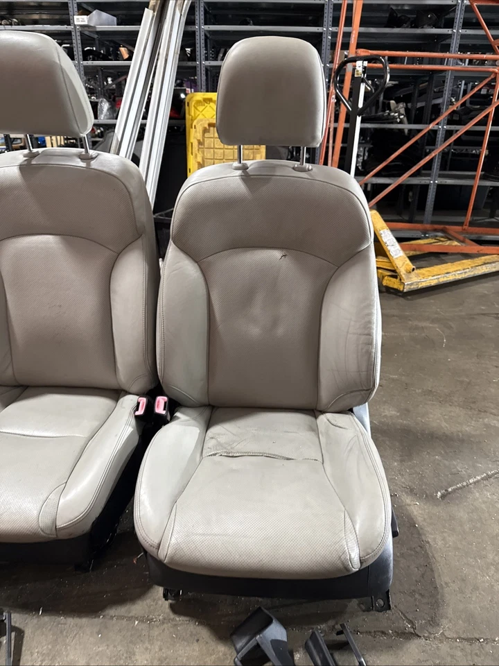 ☑️ 06-13 LEXUS IS250 IS350 SEDAN FRONT LEATHER VENT SEAT GREY SET OEM - Image 4 of 4