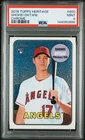 2018 Topps Heritage SHOHEI OHTANI Chrome Rookie RC SP /999 #600 Mint PSA 9