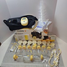 Medela Freestyle Mobile Breast Pump Double Electric Used / TESTED / READ 