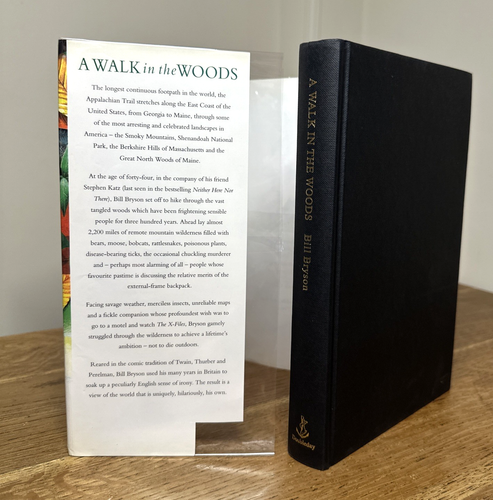 A Walk in the Woods by Bill Bryson SIGNED 1997 UK 1st/1st HB Doubleday VGC - Picture 9 of 9