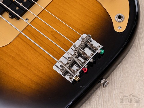 1982 Fender JV '57 Precision Bass PB57-95 Sunburst Lacquer, Japan MIJ Fujigen - Picture 8 of 24