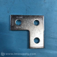B Line B140 Plate 3 Hole Channel Corner Flat FNIP