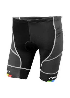 De Soto Men s Riviera Tri Short with 7mm Integrated Pad, Compressive Race Fit...