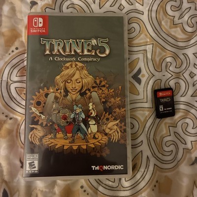 Trine 5 A Clockwork Conspiracy Nintendo Switch Video Game Tested Pristine Mint