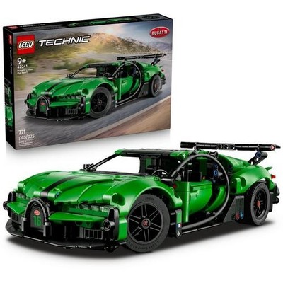 LEGO  Technic Green Bugatti Chiron Pur Sport Hypercar 42241 Building Set