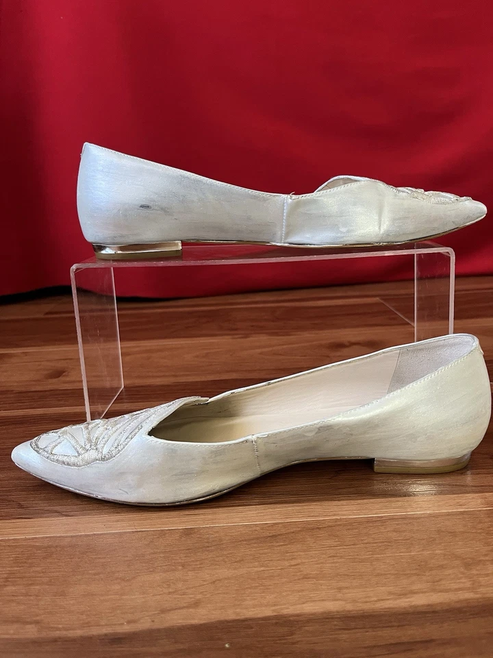 Zapatos planos Sophia Webster plateados en punta talla 38 Foto 4 de 4