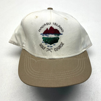 Havasu Island golf course Ball Cap Hat Adjustable Baseball