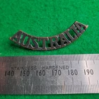 WW1 Australian Military Nationality Shoulder Title AIF Australia Badge