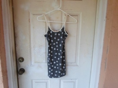 Pink Republic Women's Floral Tank Top Graphite Ditzy Color Size M New with tags