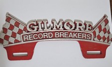 Gilmore Record Breakers License Plate Topper Gilmore Record Breakers License Plate Topper