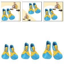 1 Pair Halloween Clown Shoes Decor Cosplay Props for Role Play Carnival Party