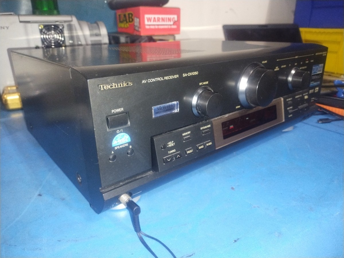 Technics SA-DX1050 Black 5.1 Channel Audio Video Control Receiver