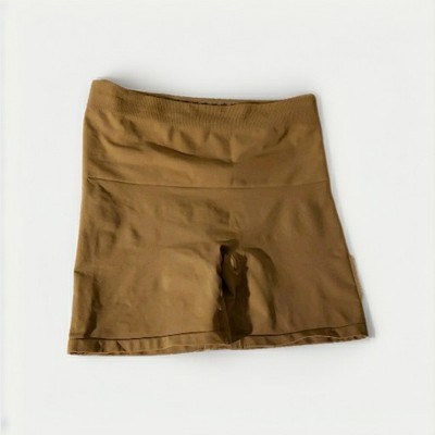 Yitty NWT nearly naked shaping high waist shorts 3X/4X Tan