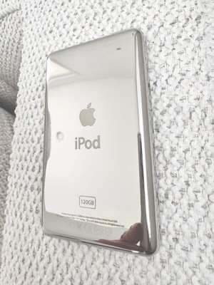 Apple iPod Classic 6th Generation 120gb Silver Grade C -read