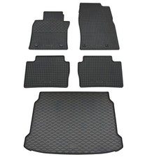 Gummi Fußmatten Kofferraumwanne für Mazda 3 2019- im Set Gummimatten Auslage