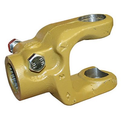 A-AW25441-AI Implement Yoke, 2500 Series, 1 3/8'' 21 Spline, W/ Clamp Bolt