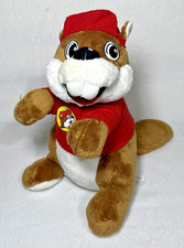 Buc-ees Beaver Mascot 10  Plush Jaag TShirt Bucky Bucees Stuffed Animal Toy