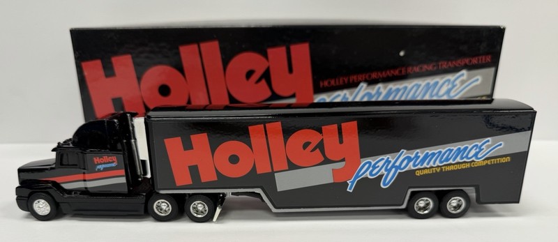 Ertl Race Image 1993 Limited Edn 1/64 HOLLEY PERFORMANCE RACING Transporter