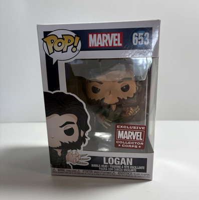 Funko Pop! Marvel Logan #653 Marvel Collector Corps Exclusive Vinyl Figure