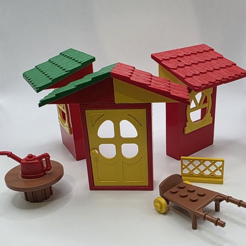 Vintage Lego Duplo base and pieces - Picture 5 of 7