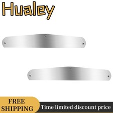 Pair 24 X 4 Universal Mud Flap Weight Chromed 3 Stud For 24 Wide Mud Flaps