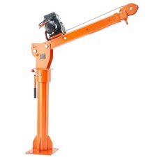 2200lb Lifting Power Crane with 360° Rotation and Multi-Point Boom Control
