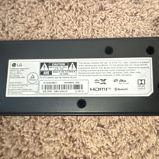 LG SN6Y 3.1 Channel Soundbar Works Great No Subwoofer