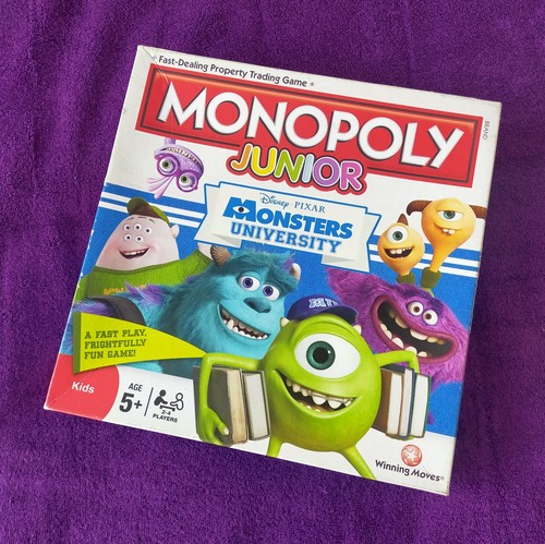 Monopoly Junior ,Disney Pixar Monsters University version , family ,monsters inc - 第 1/7 張圖片