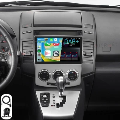 DAB+ Für Mazda 5 CR19 2005-2010 Autoradio Carplay Android 15 GPS WIFI BT +Kamera - Bild 1 von 4