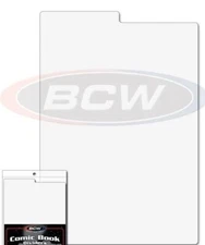 New (3 ct) BCW Comic Book Divider-White