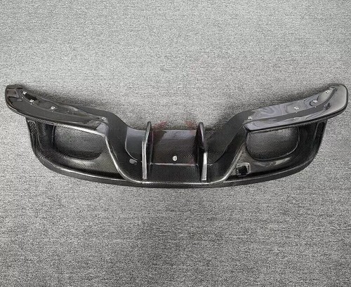 Real Carbon Fiber Rear Bumper Lip Diffuser Spoiler For Jaguar F-Type 2014-2017 - Bild 2 von 7