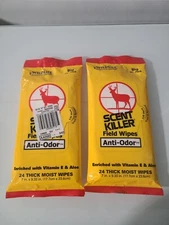 Wildlife Research Center Scent Killer Field Wipes 2 Packs