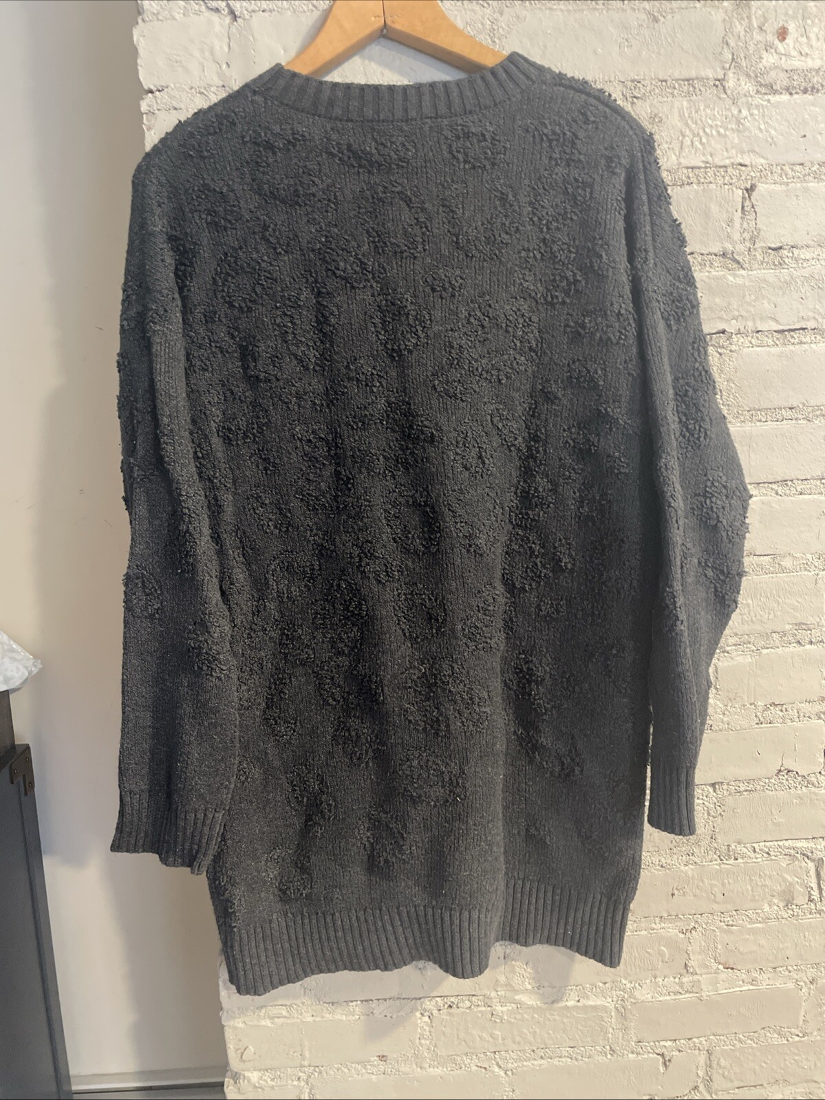 Universal Thread Sweater  Medium Texture Leopard … - image 4