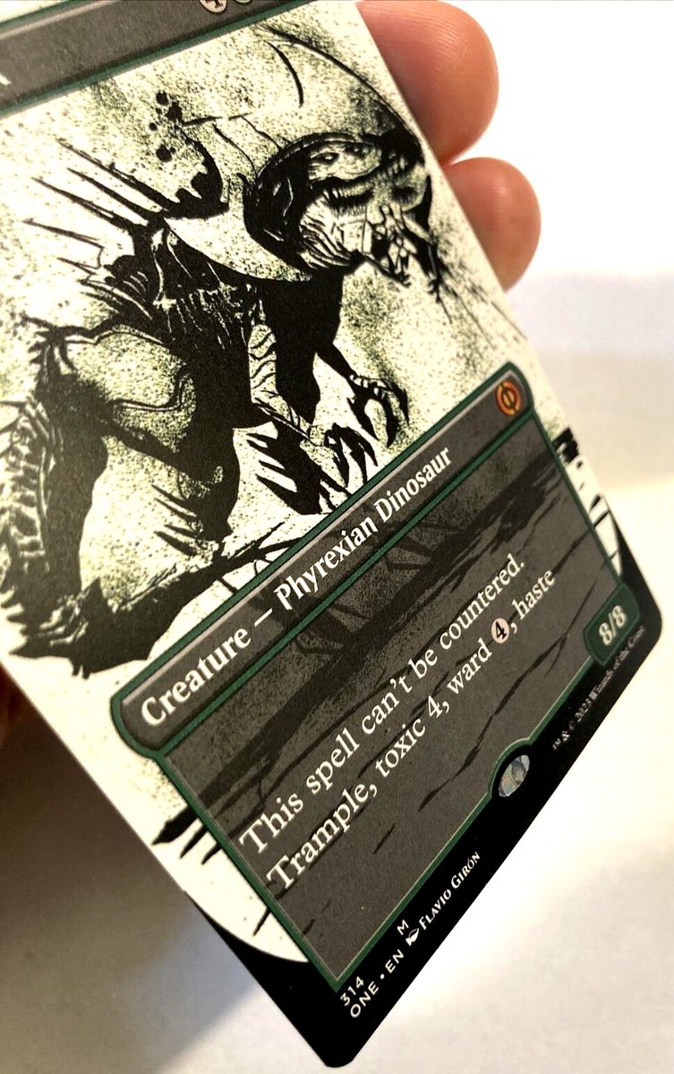MTG Tyrranax Rex *SHOWCASE* Phyrexia: All Will Be One 314 NM | eBay