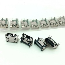 10pcs SMT HDMI PCB Connector 19 Pin HDMI Female Jack Socket SMT Connector Female