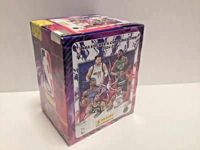 PANINI NBA STICKER & CARD COLLECTION 2024 2025 Box of 50 Packets In Stock!
