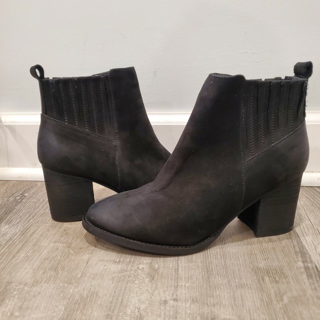 Blondo Women's Noa Waterproof Ankle Boot Black Suede 7 M US for sale online | eBay