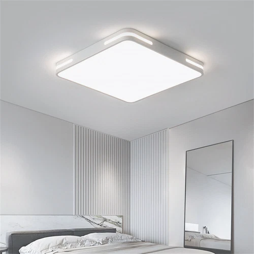 Modern Square LED Dimmable Ceiling Lamp Bathroom Bedroom Kitchen Panel Down Lamp - Picture 11 of 28