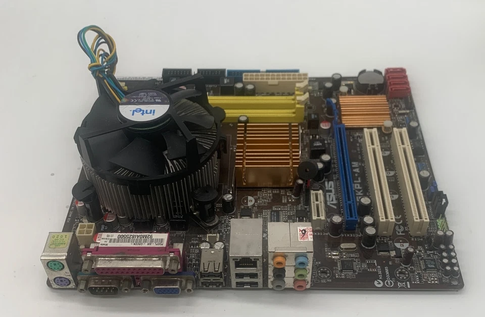 Scheda Madre ASUS P5KPL-AM Mb Per PC DESKTOP Cpu Socket LGA775 Slot IDE DDR2 - Immagine 2 di 4