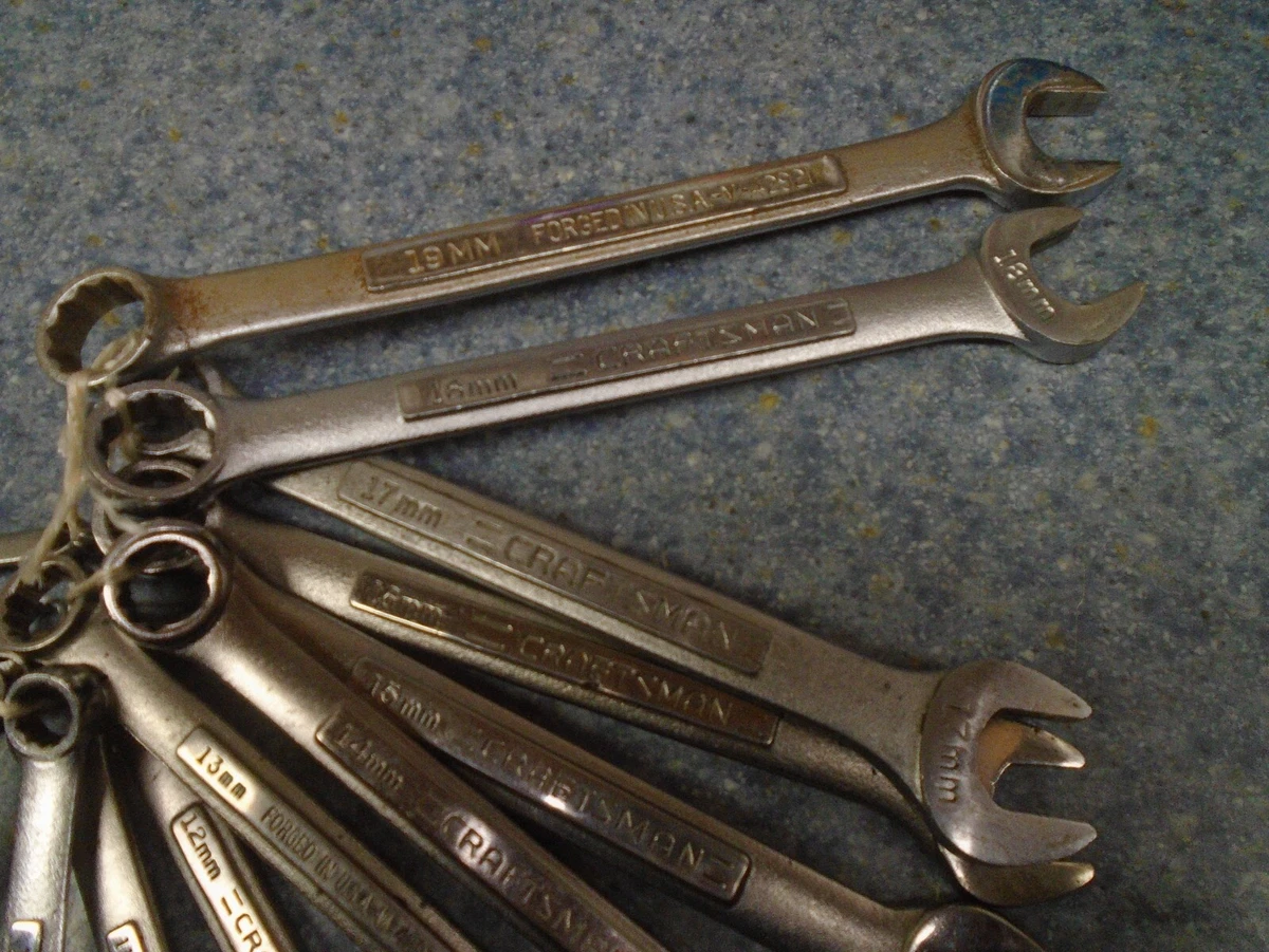 Craftsman 28 pc 6 2024 point combination wrench set
