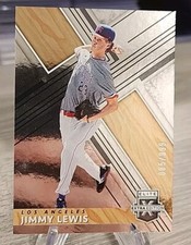Jimmy Lewis 2019 Panini Elite Extra Edition /999 #78 Angeles Dodgers