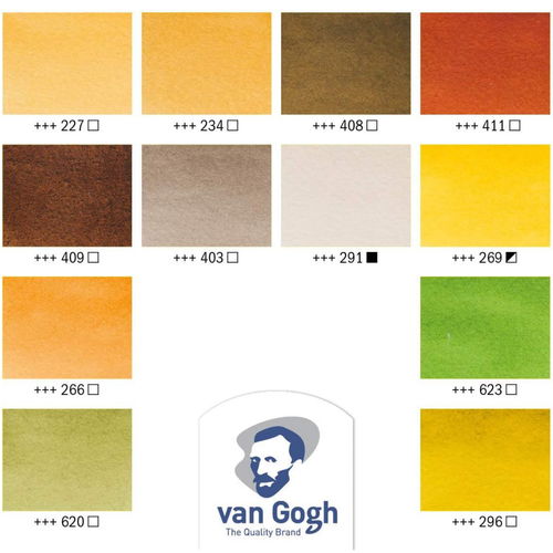 Van Gogh Watercolour Paints, Pans & Tubes - Picture 14 of 29