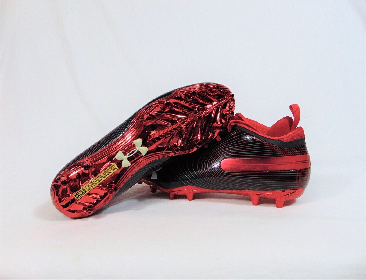 red chrome cleats
